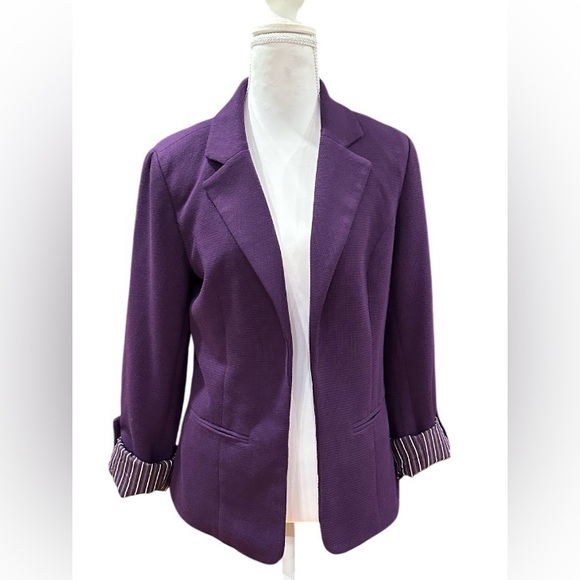 41 Hawthorn Deep Purple Blazer - Picture 1 of 5